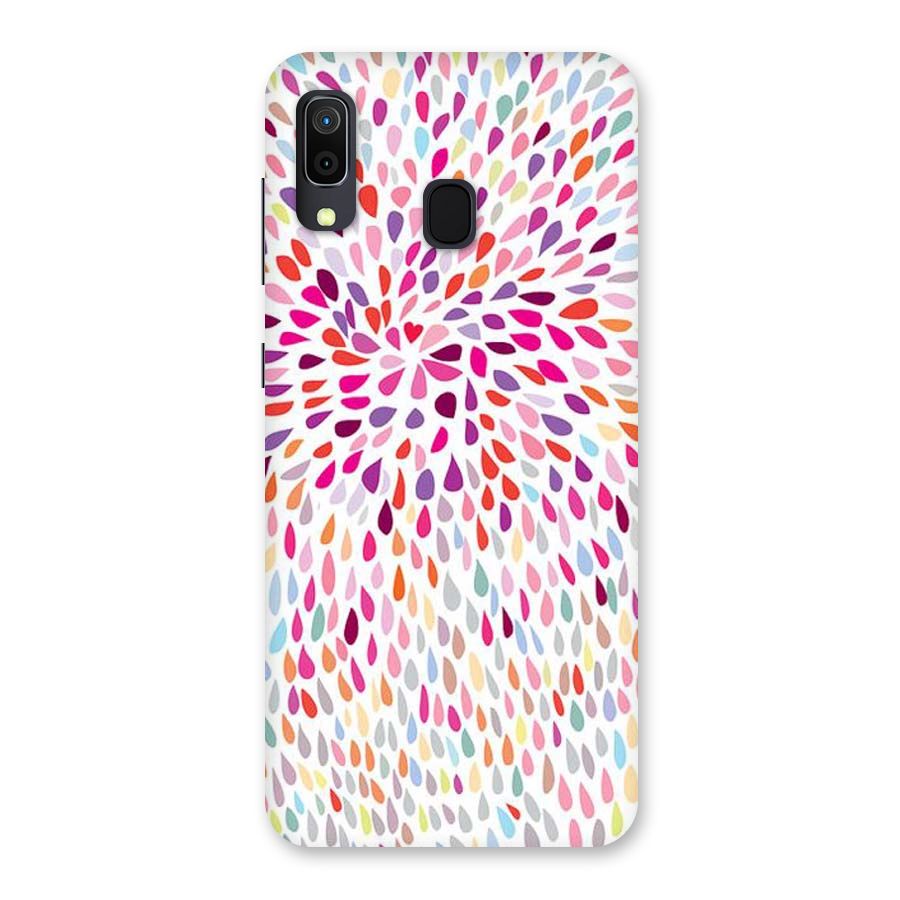 Colorful Decorative Pattern Back Case for Galaxy A20
