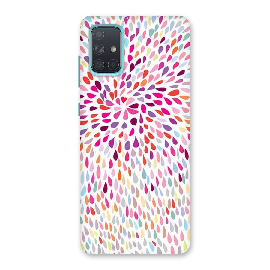 Colorful Decorative Pattern Back Case for Galaxy A71