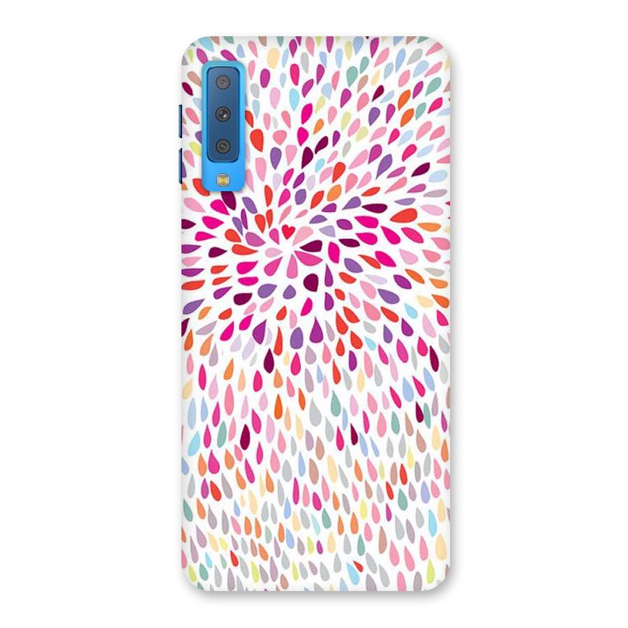 Colorful Decorative Pattern Back Case for Galaxy A7 (2018)