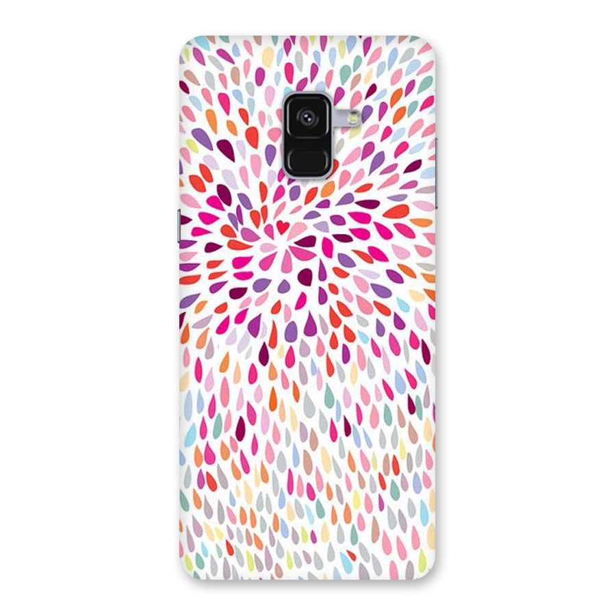 Colorful Decorative Pattern Back Case for Galaxy A8 Plus