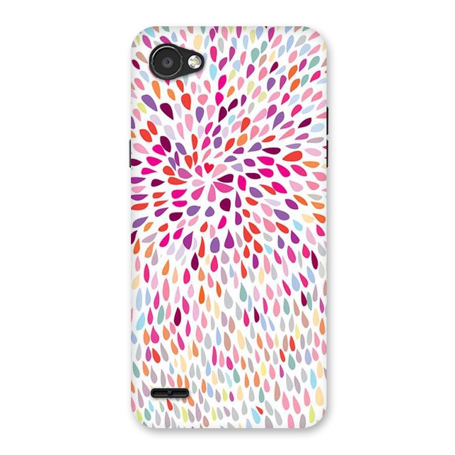 Colorful Decorative Pattern Back Case for LG Q6