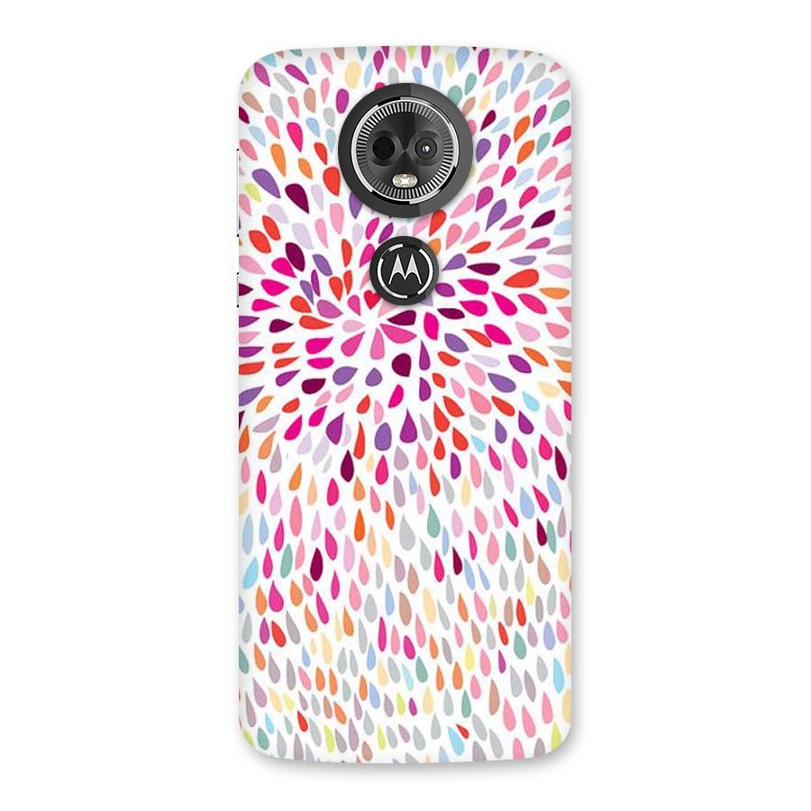 Colorful Decorative Pattern Back Case for Moto E5 Plus