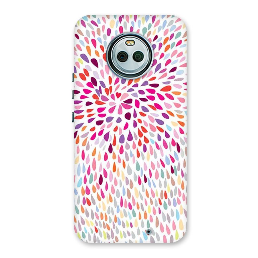 Colorful Decorative Pattern Back Case for Moto X4