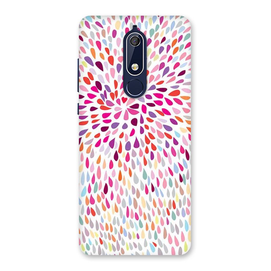 Colorful Decorative Pattern Back Case for Nokia 5.1