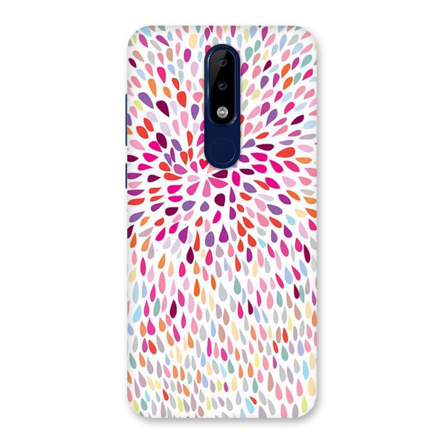 Colorful Decorative Pattern Back Case for Nokia 5.1 Plus