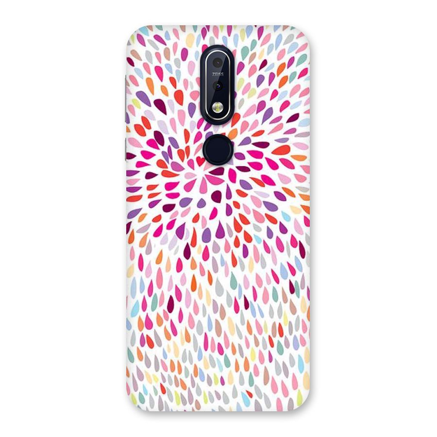 Colorful Decorative Pattern Back Case for Nokia 7.1