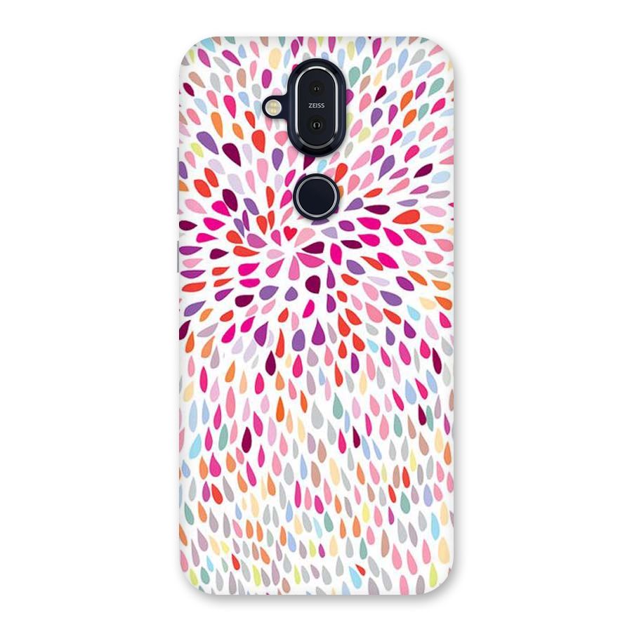 Colorful Decorative Pattern Back Case for Nokia 8.1