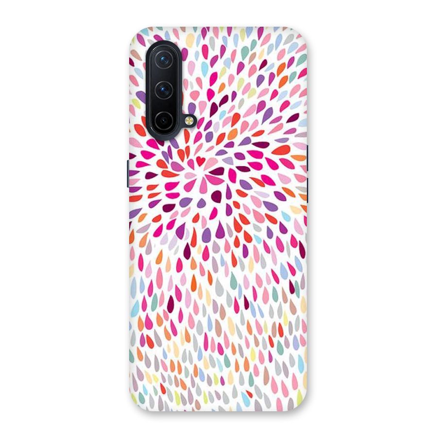 Colorful Decorative Pattern Back Case for OnePlus Nord CE 5G