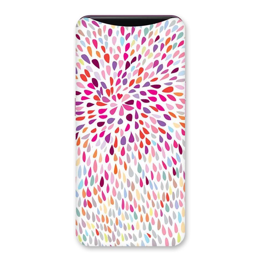 Colorful Decorative Pattern Back Case for Oppo Find X