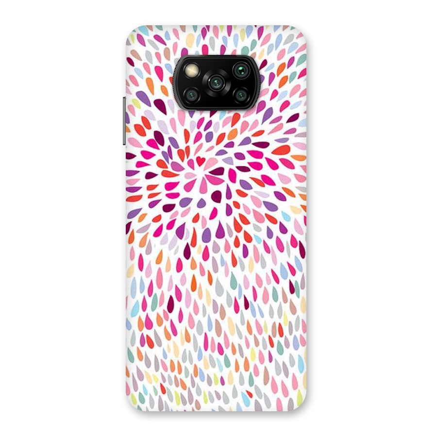 Colorful Decorative Pattern Back Case for Poco X3