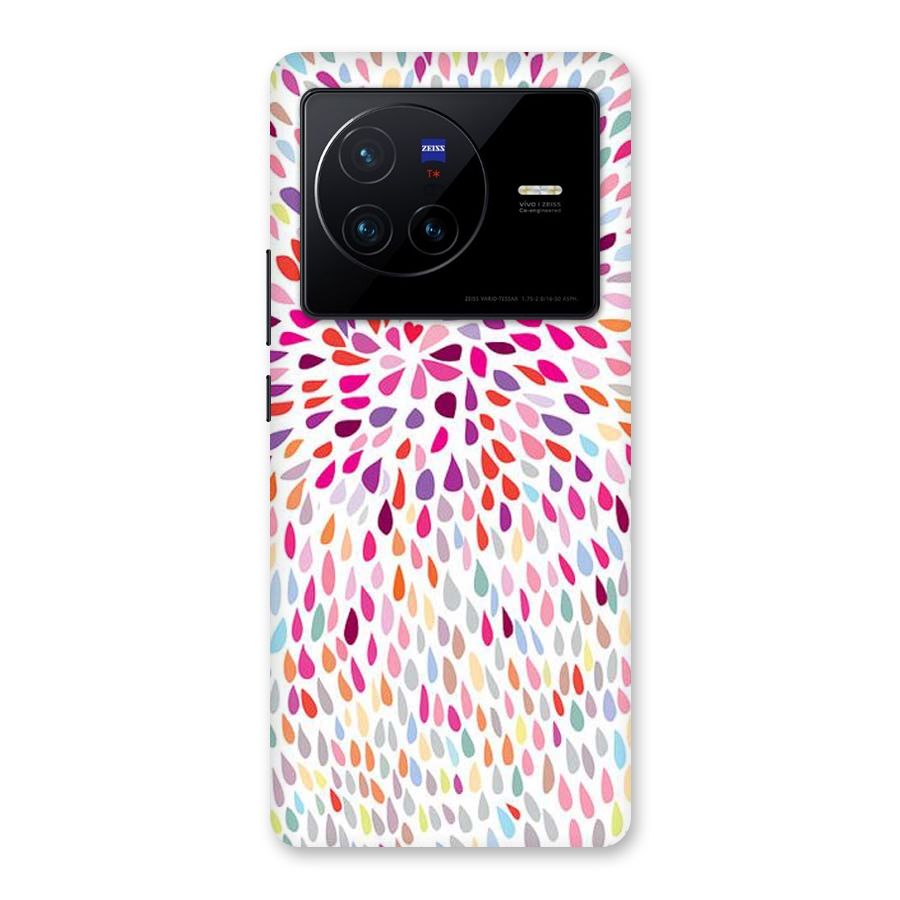 Colorful Decorative Pattern Back Case for Vivo X80
