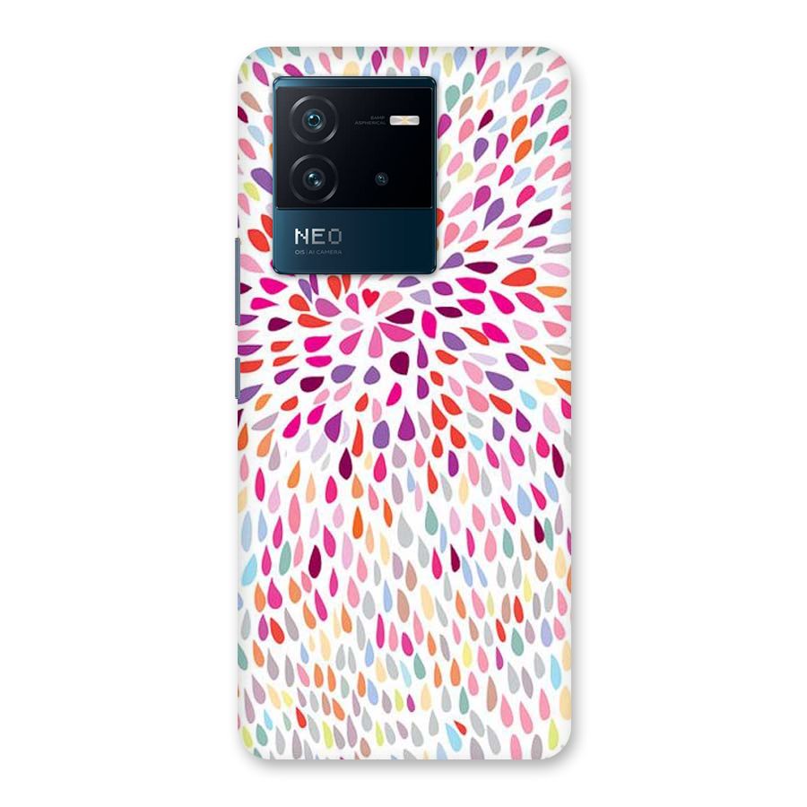 Colorful Decorative Pattern Back Case for Vivo iQOO Neo 6 5G