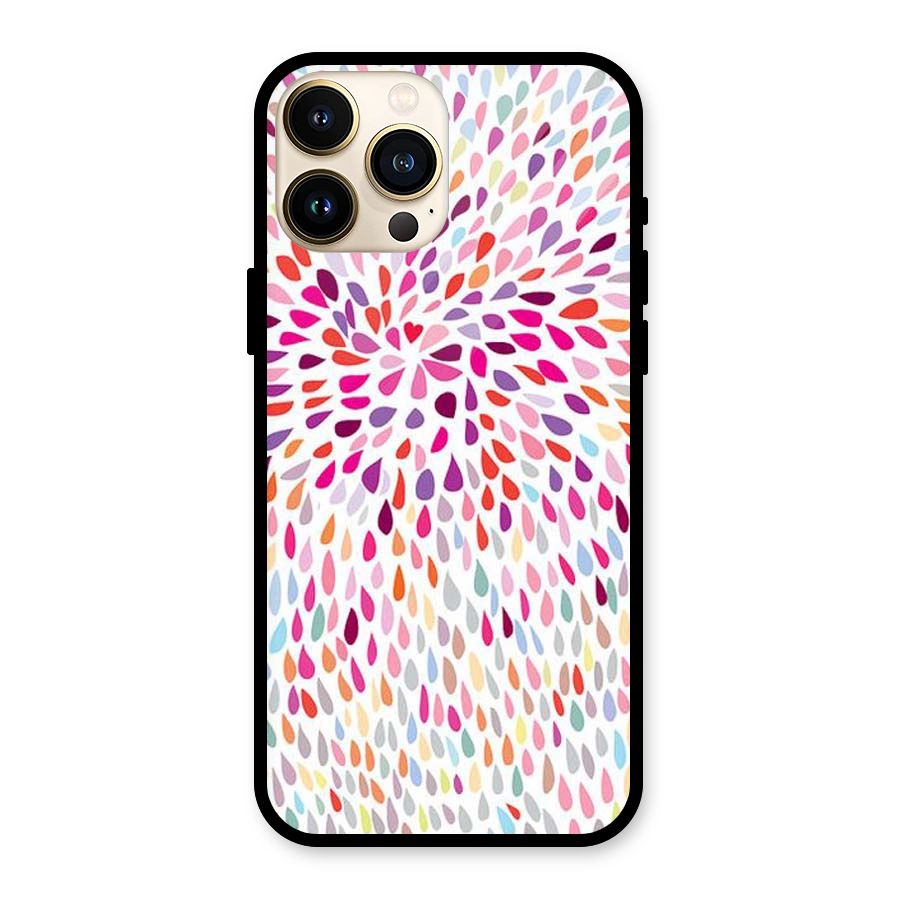Colorful Decorative Pattern Glass Back Case for iPhone 13 Pro Max