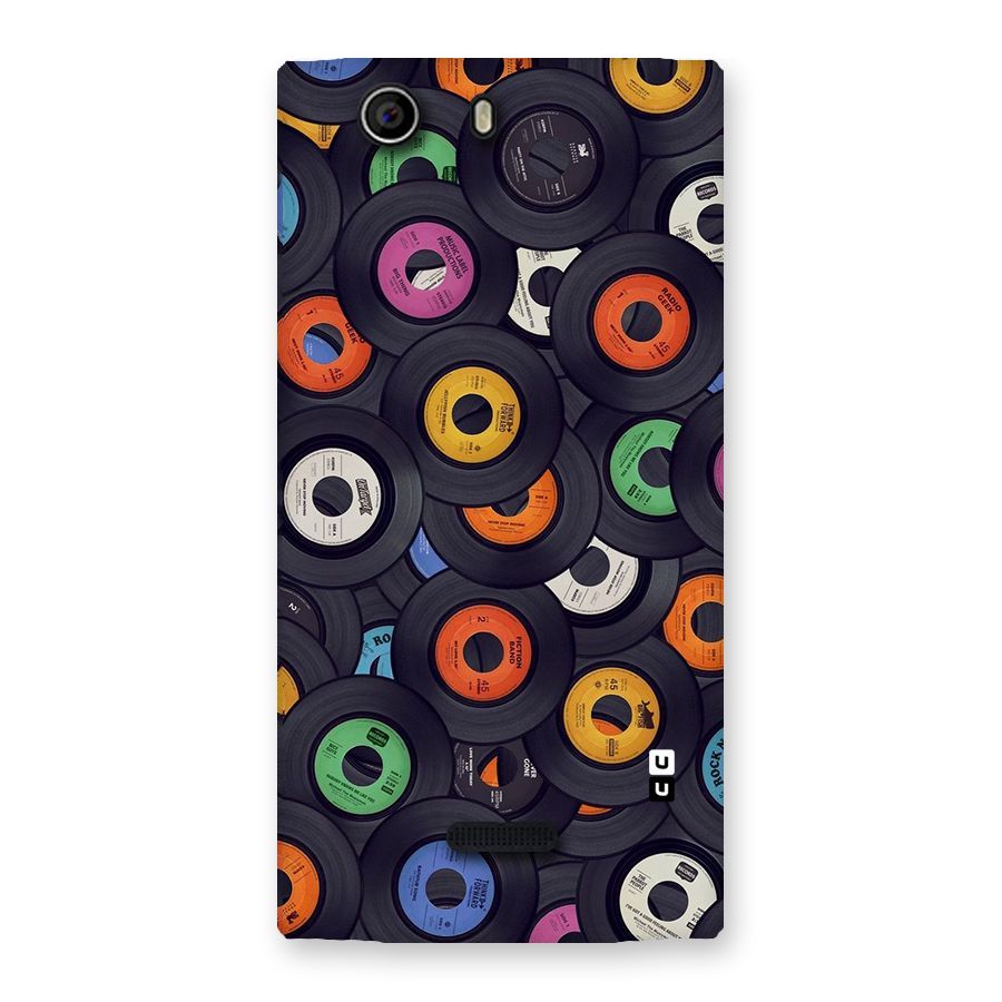 Colorful Disks Back Case for Canvas Nitro 2 E311