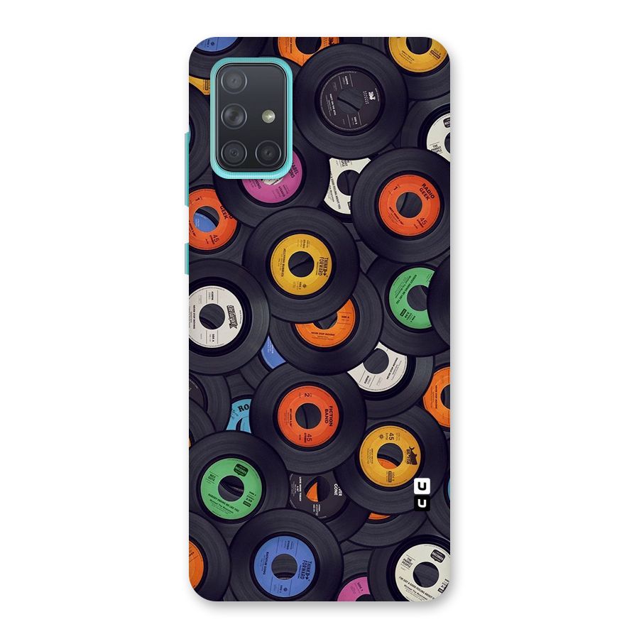 Colorful Disks Back Case for Galaxy A71