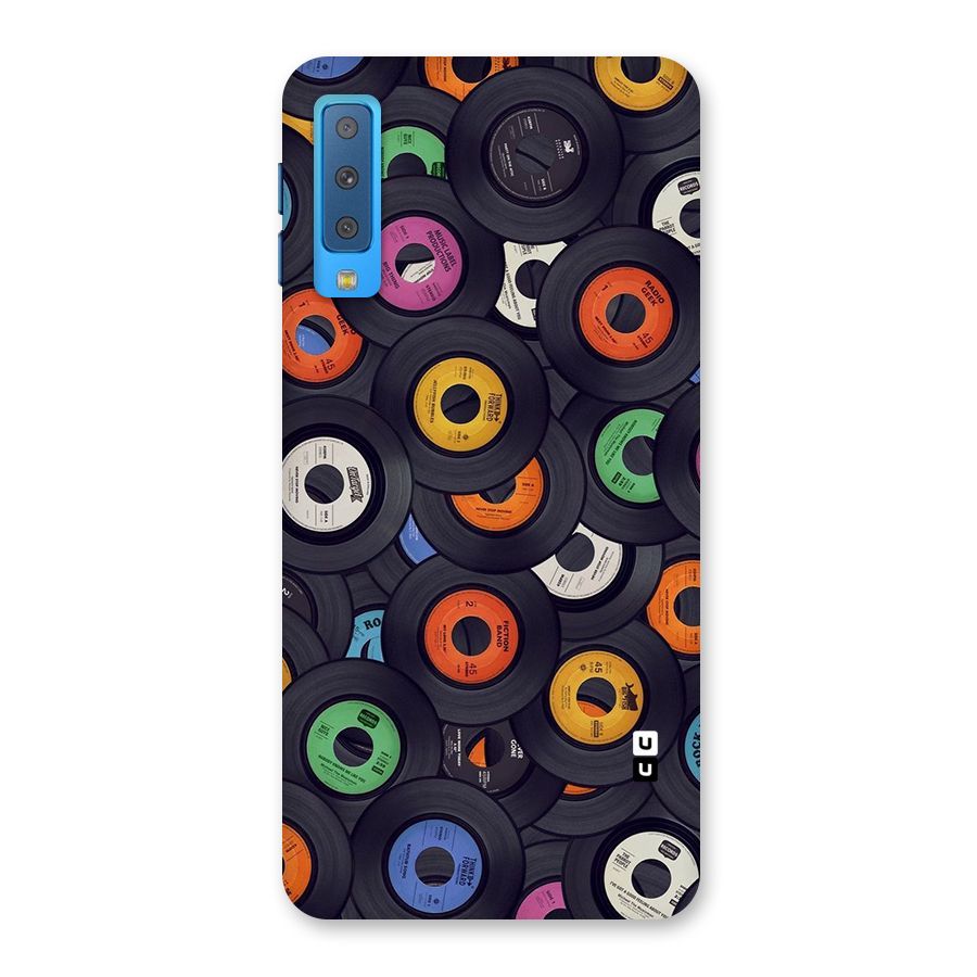 Colorful Disks Back Case for Galaxy A7 (2018)