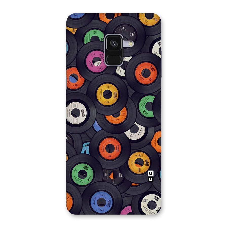 Colorful Disks Back Case for Galaxy A8 Plus