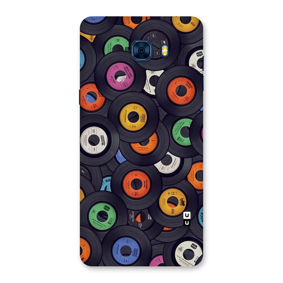 Colorful Disks Back Case for Galaxy C7 Pro