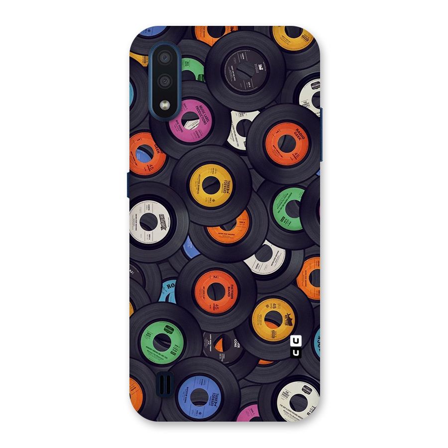 Colorful Disks Back Case for Galaxy M01