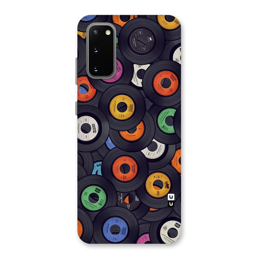 Colorful Disks Back Case for Galaxy S20