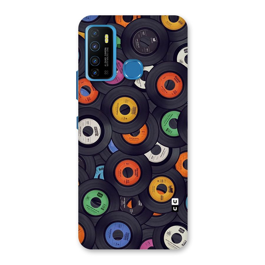 Colorful Disks Back Case for Infinix Hot 9