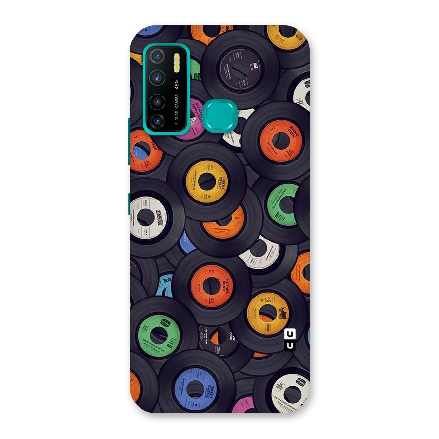 Colorful Disks Back Case for Infinix Hot 9 Pro