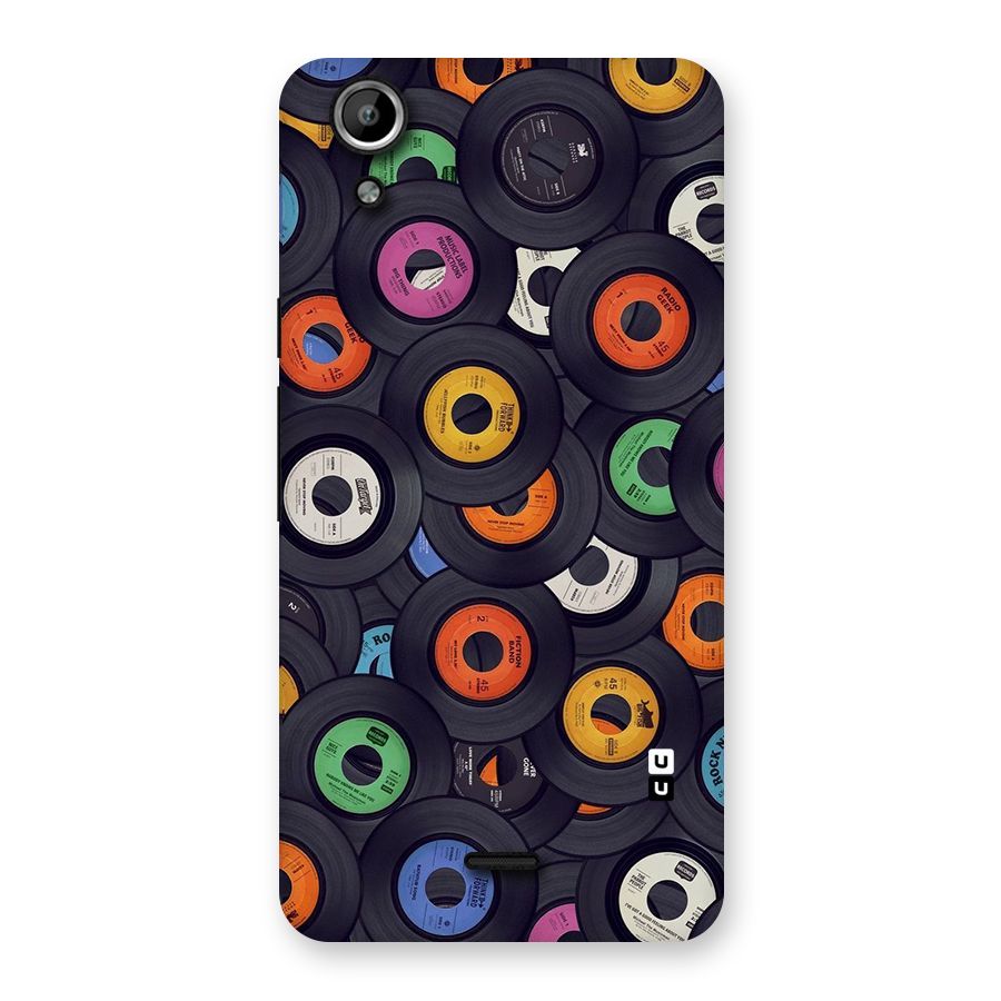 Colorful Disks Back Case for Micromax Canvas Selfie Lens Q345