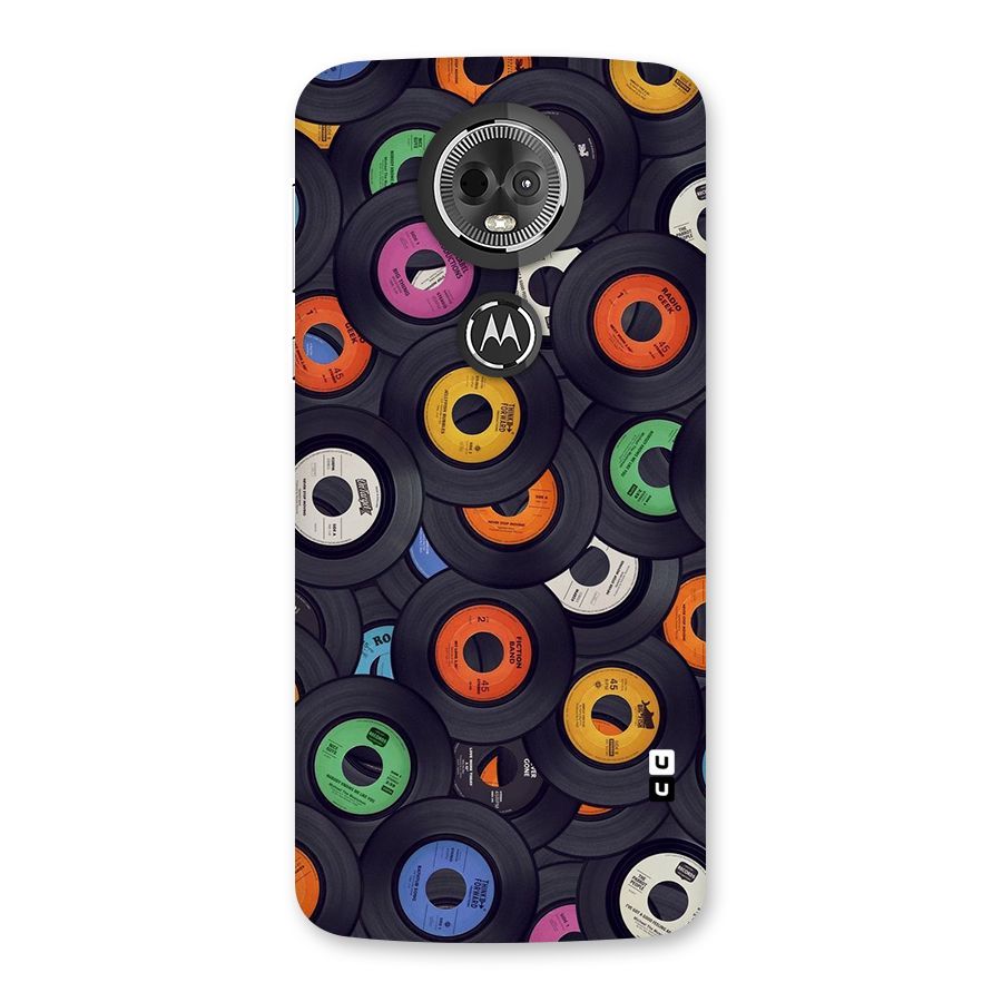 Colorful Disks Back Case for Moto E5 Plus