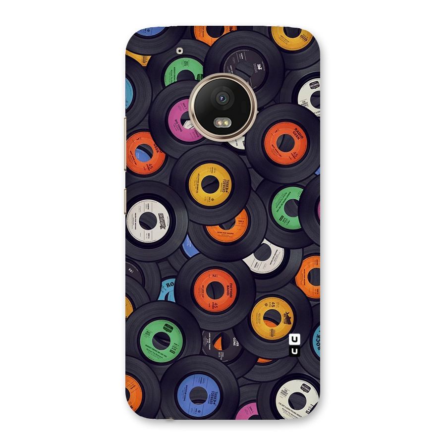 Colorful Disks Back Case for Moto G5 Plus