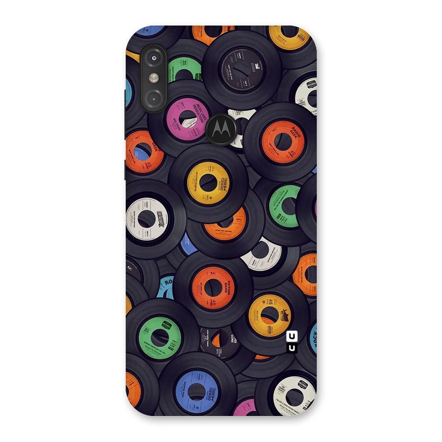 Colorful Disks Back Case for Motorola One Power
