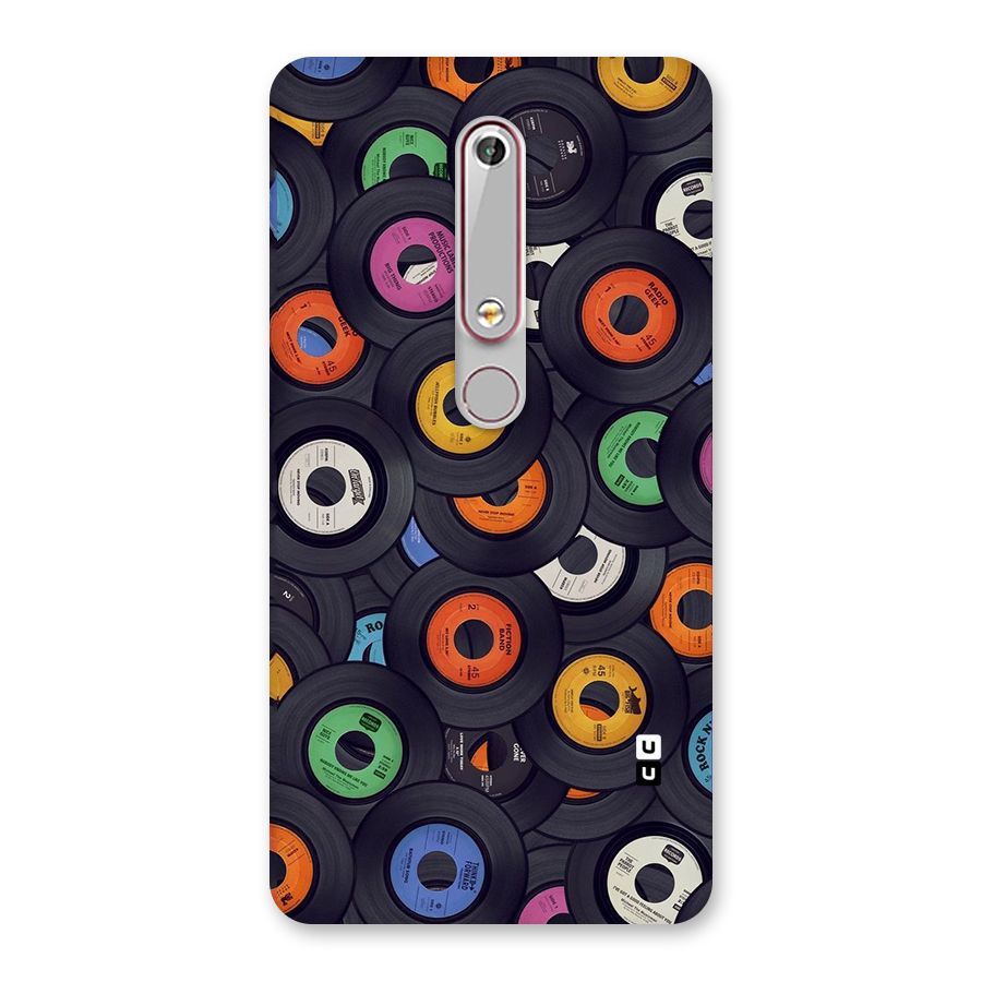 Colorful Disks Back Case for Nokia 6.1