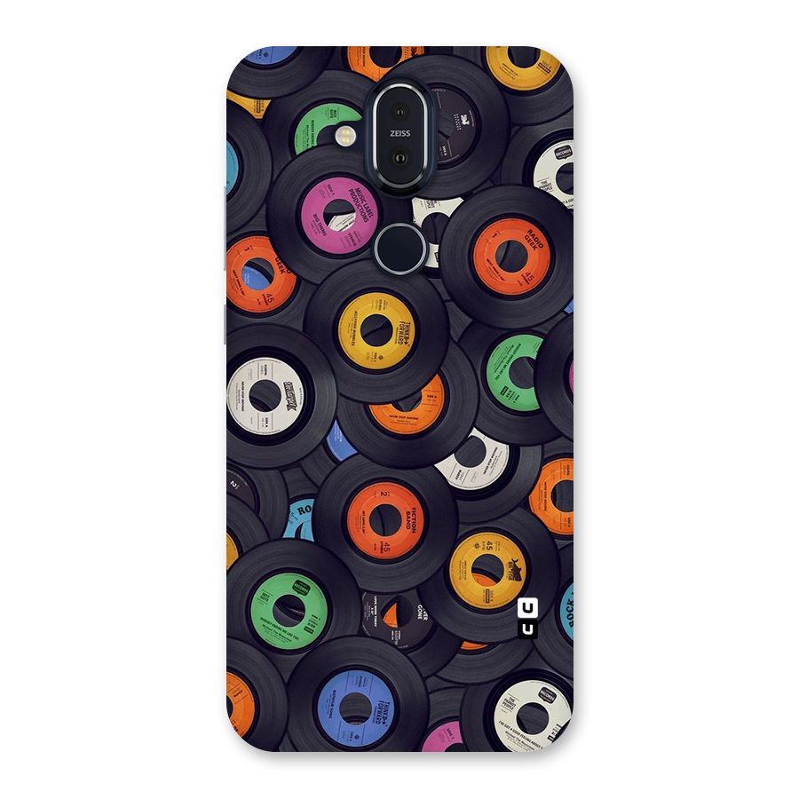 Colorful Disks Back Case for Nokia 8.1