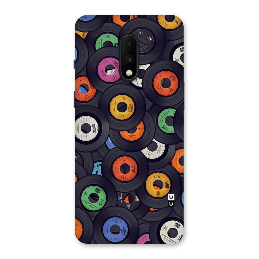Colorful Disks Back Case for OnePlus 7