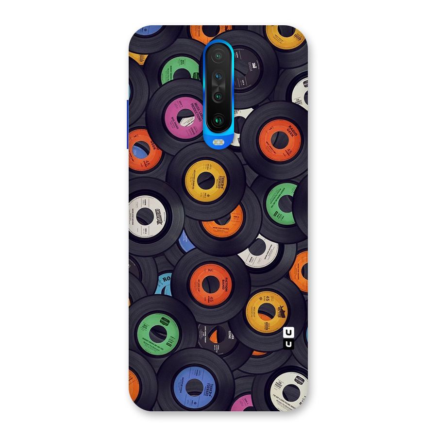 Colorful Disks Back Case for Poco X2