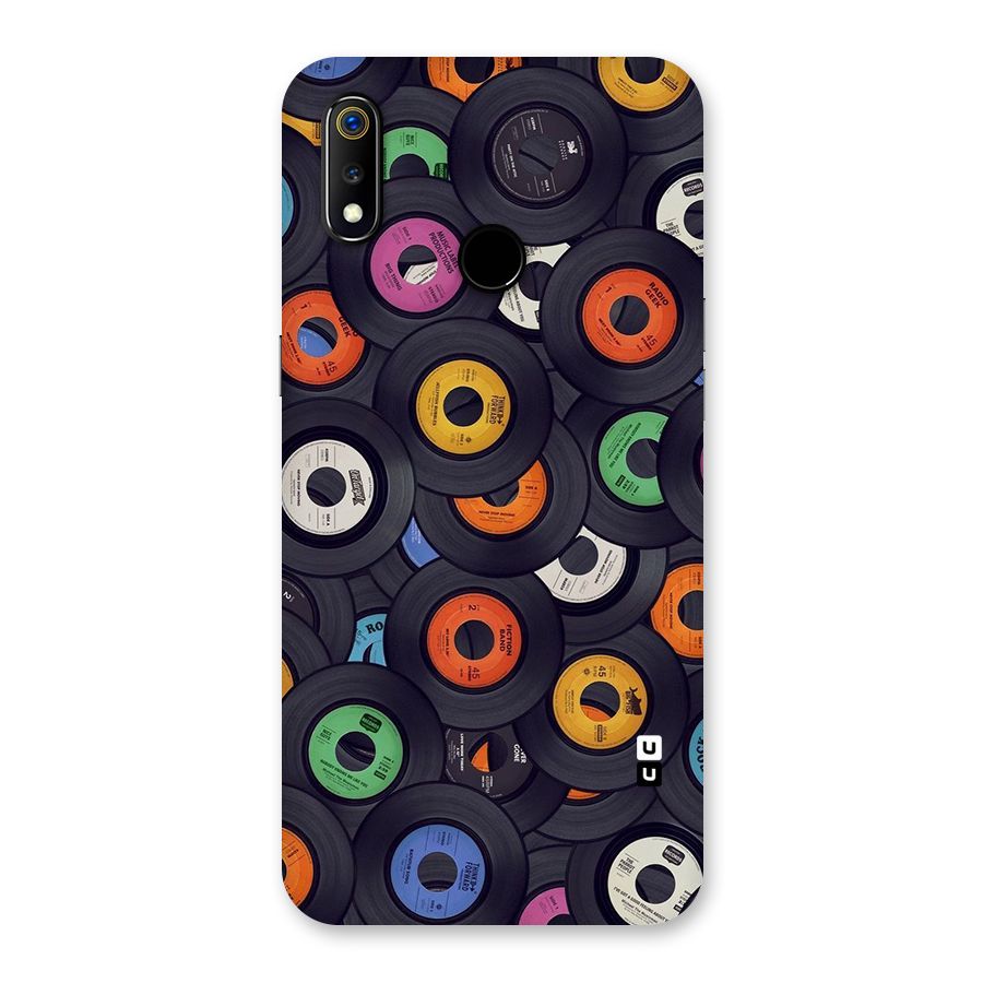 Colorful Disks Back Case for Realme 3