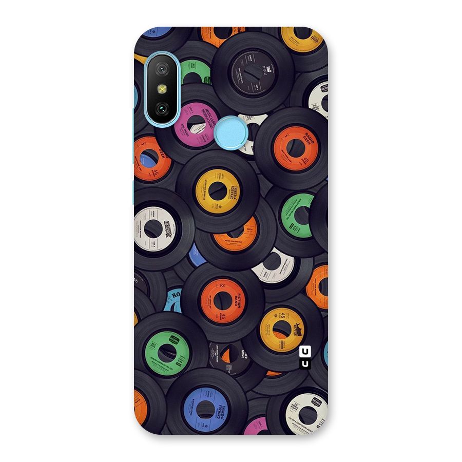 Colorful Disks Back Case for Redmi 6 Pro