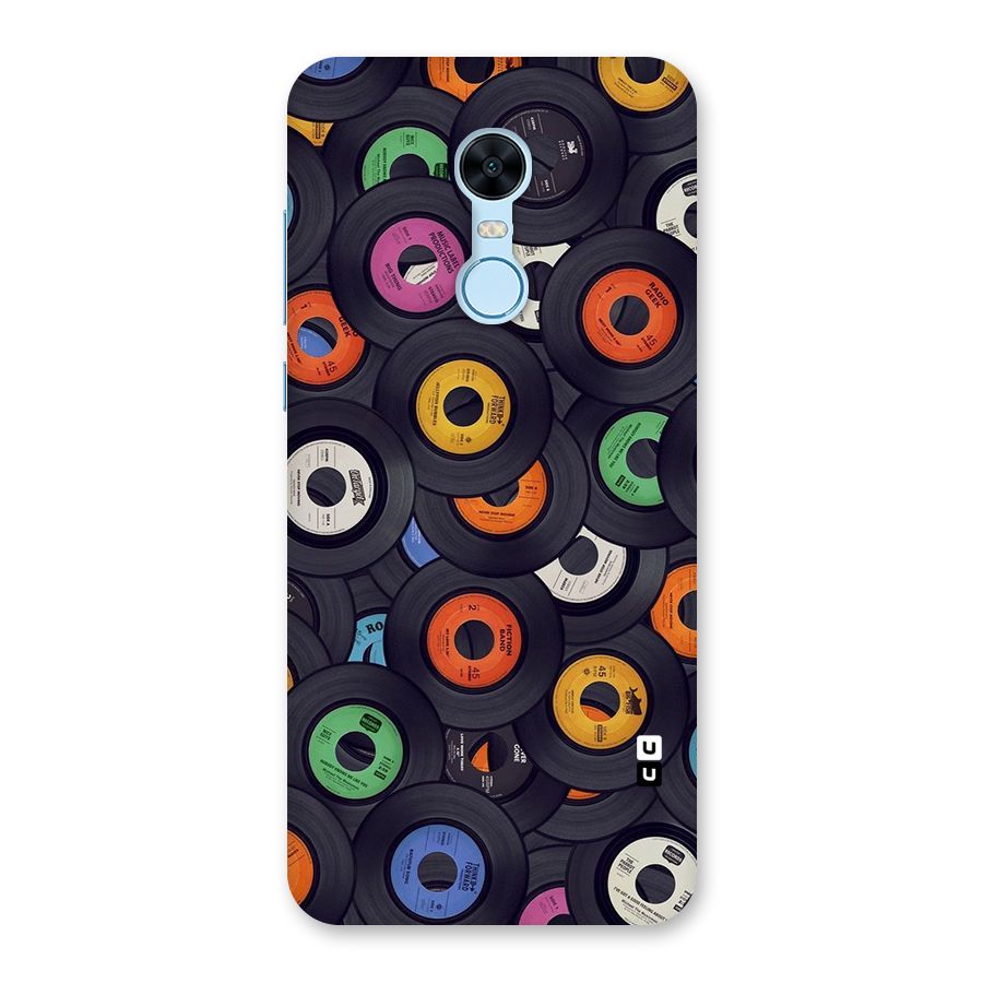 Colorful Disks Back Case for Redmi Note 5