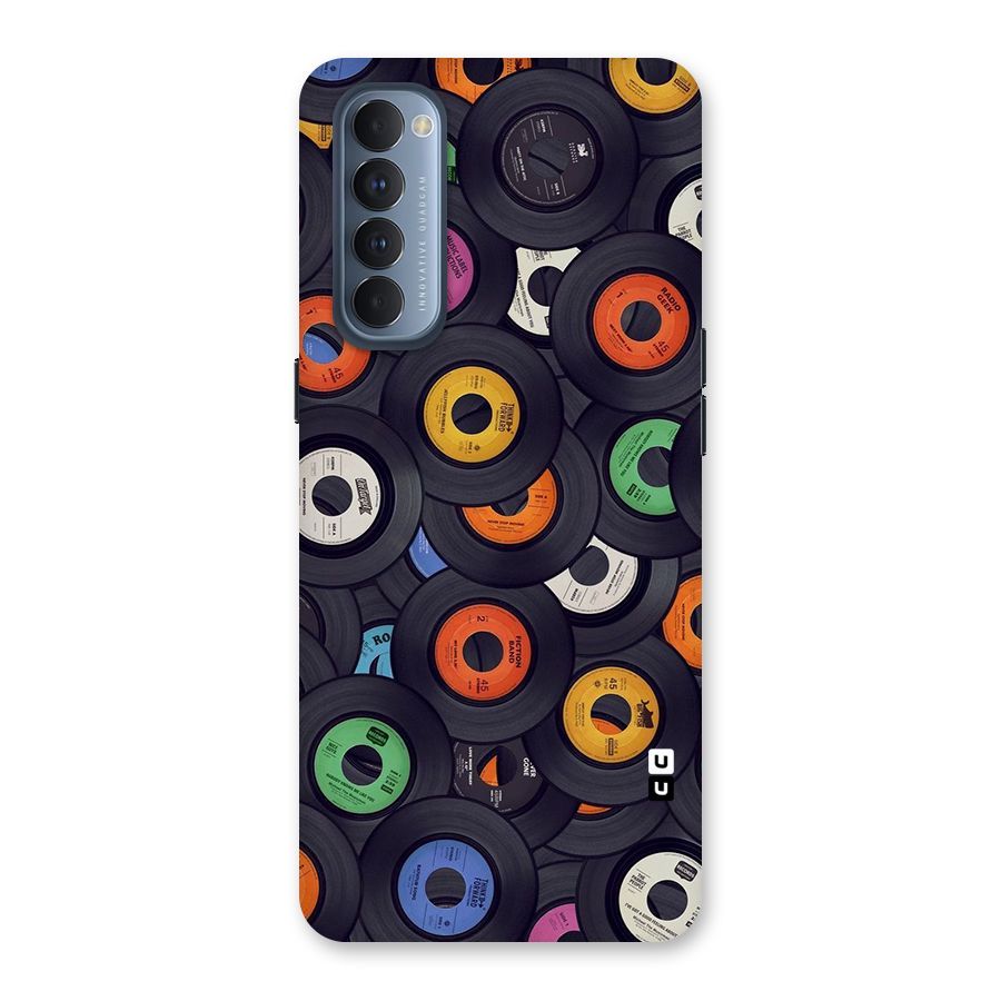 Colorful Disks Back Case for Reno4 Pro