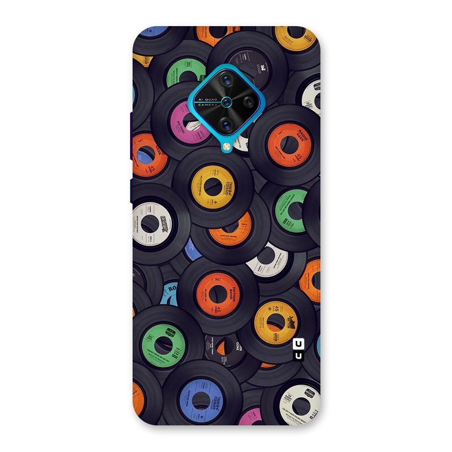Colorful Disks Back Case for Vivo S1 Pro