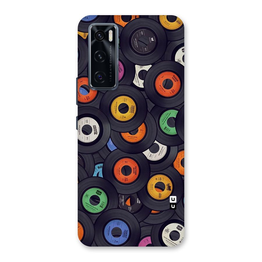 Colorful Disks Back Case for Vivo V20 SE