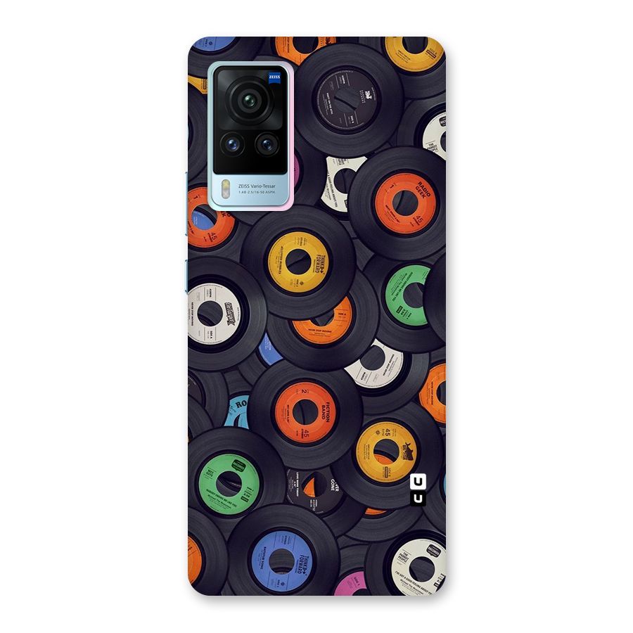Colorful Disks Back Case for Vivo X60 Pro