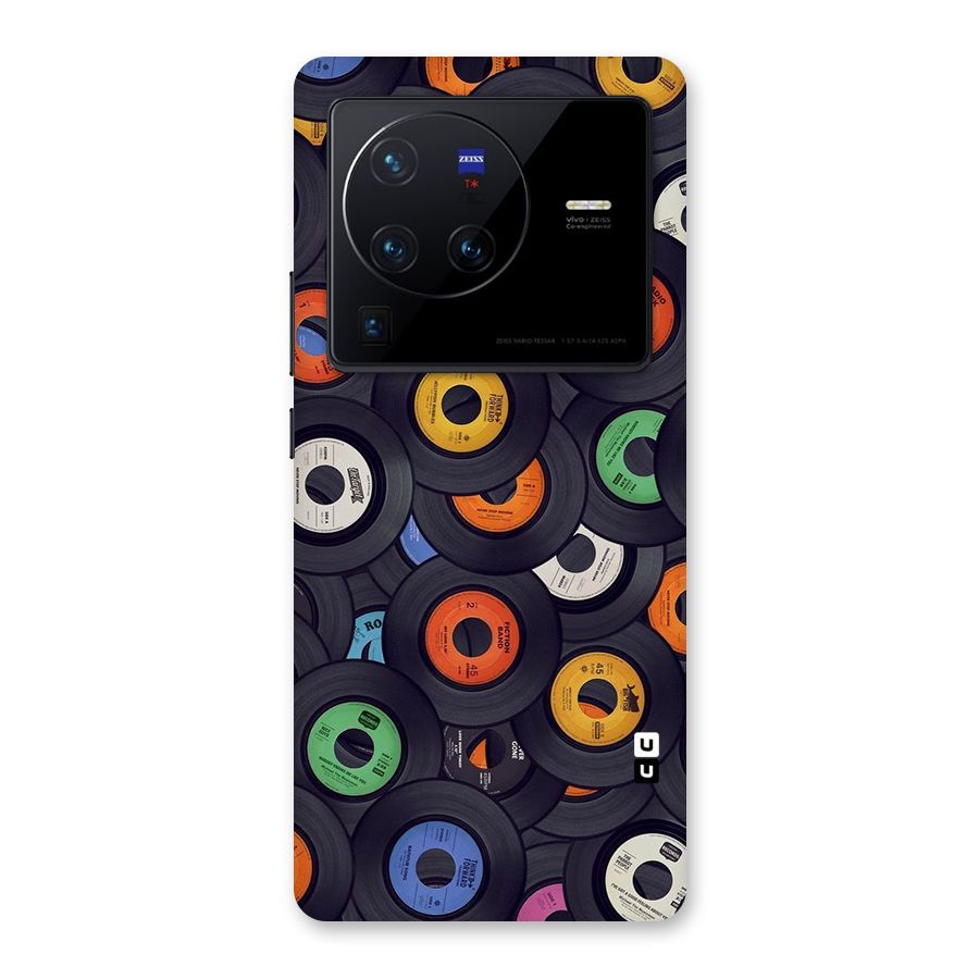 Colorful Disks Back Case for Vivo X80 Pro