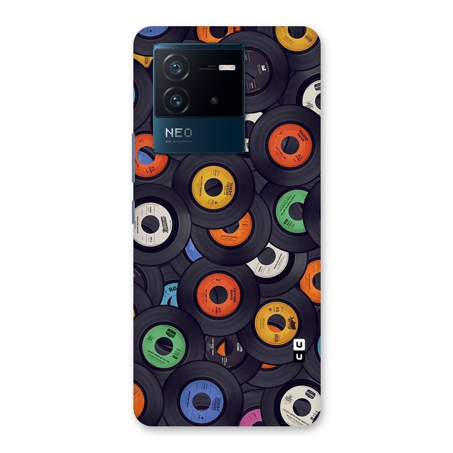 Colorful Disks Back Case for Vivo iQOO Neo 6 5G
