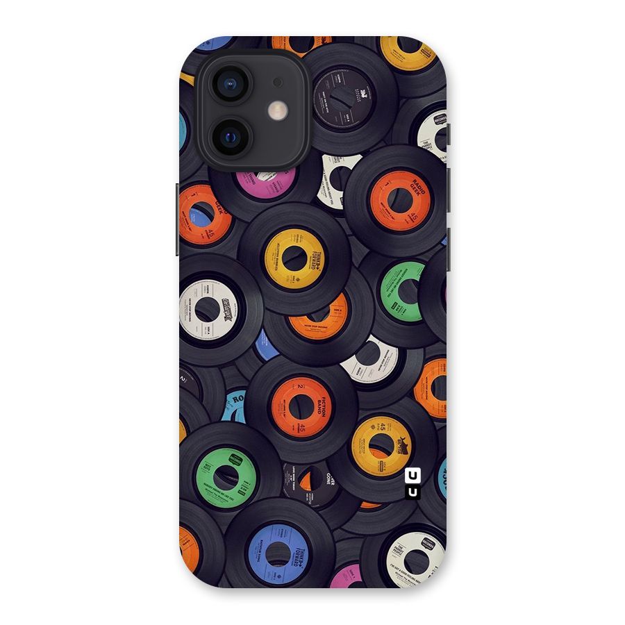 Colorful Disks Back Case for iPhone 12