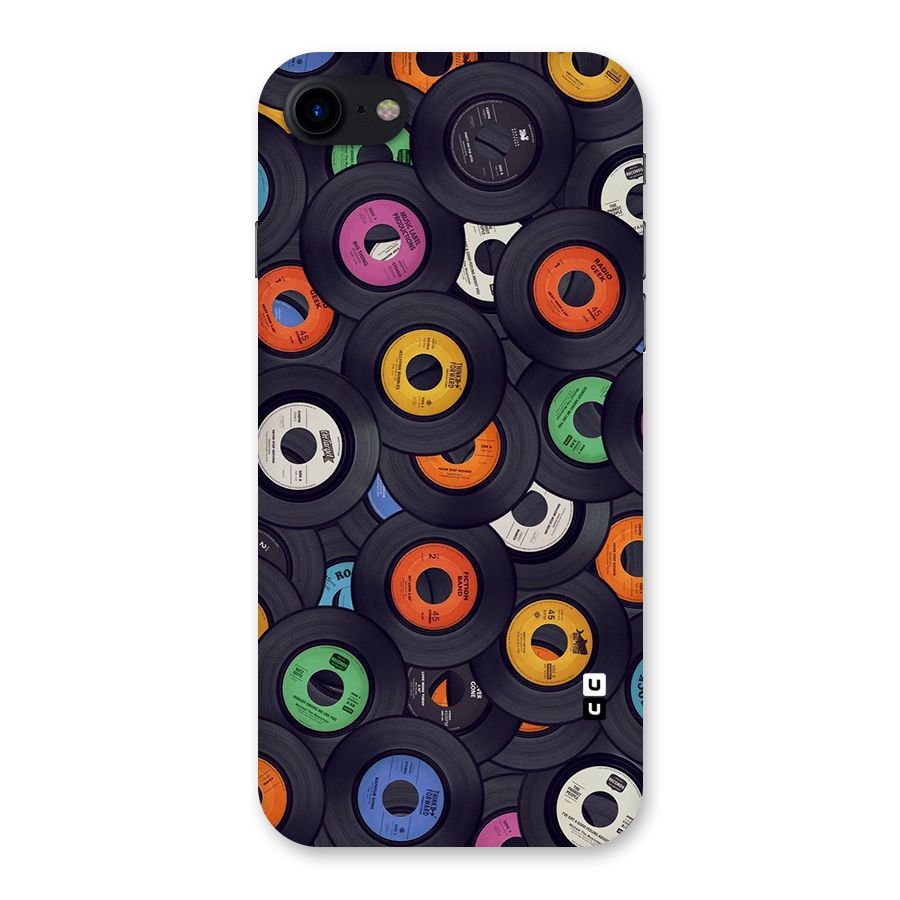 Colorful Disks Back Case for iPhone SE 2020