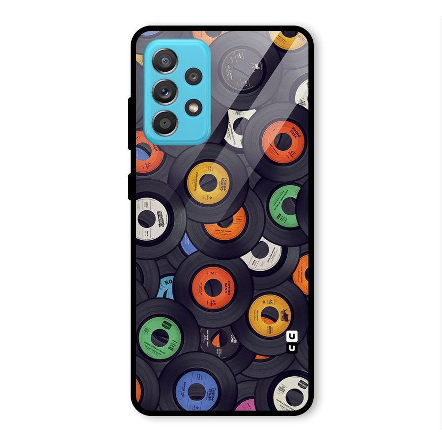 Colorful Disks Glass Back Case for Galaxy A52