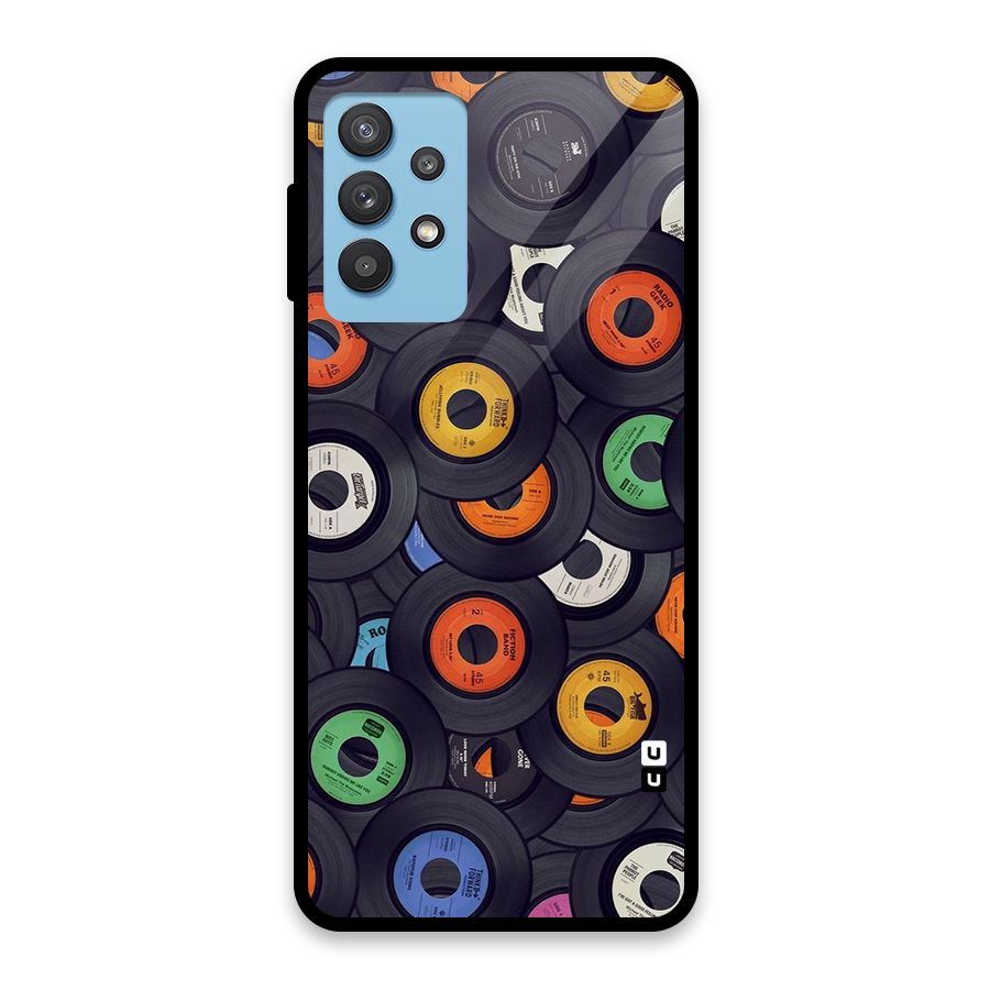 Colorful Disks Glass Back Case for Galaxy M32 5G