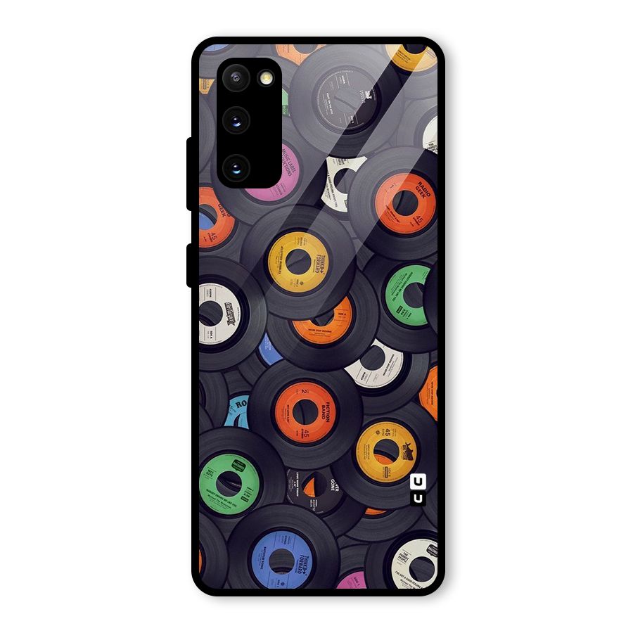 Colorful Disks Glass Back Case for Galaxy S20 FE