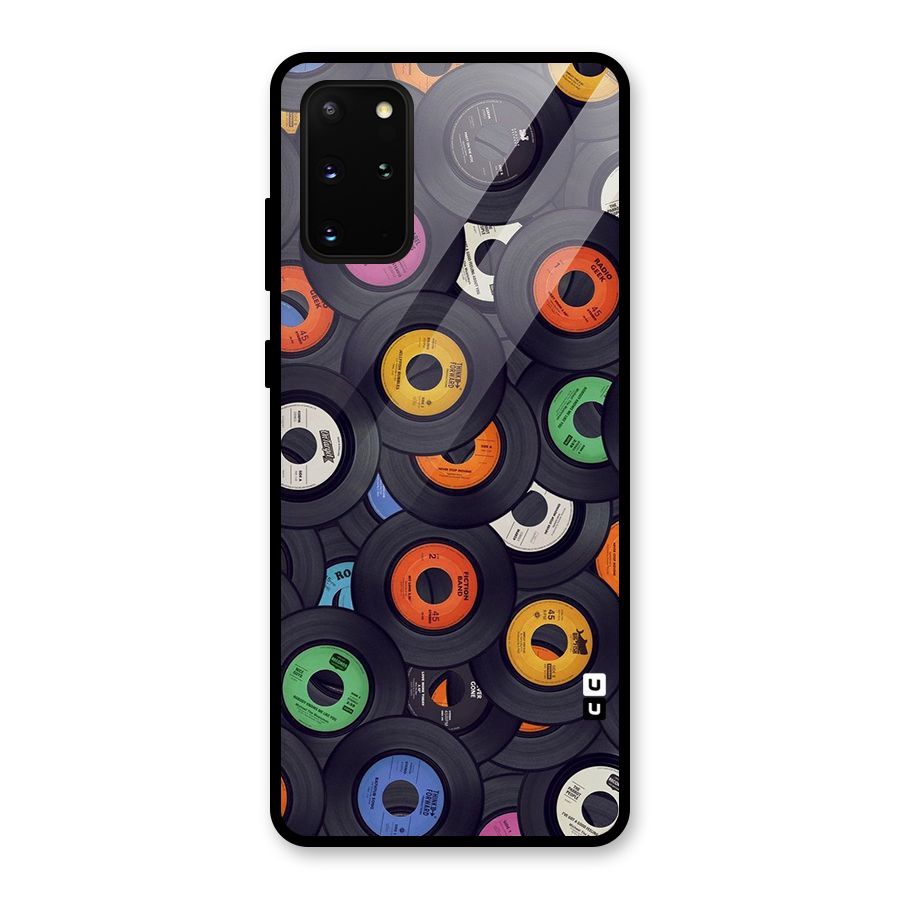 Colorful Disks Glass Back Case for Galaxy S20 Plus