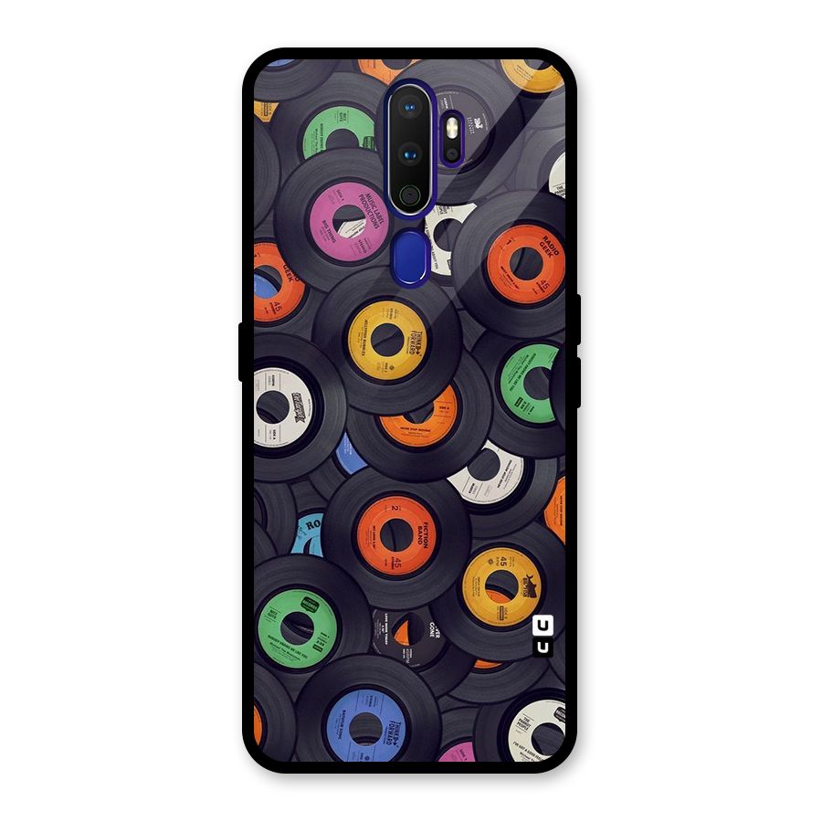 Colorful Disks Glass Back Case for Oppo A9 (2020)